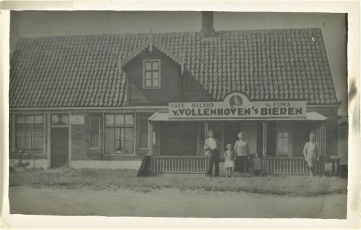 Café annex bakkerij van Gert Fijma (lichter als origineel)