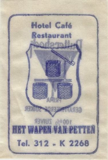 Suikerzakje Het wapen van Petten