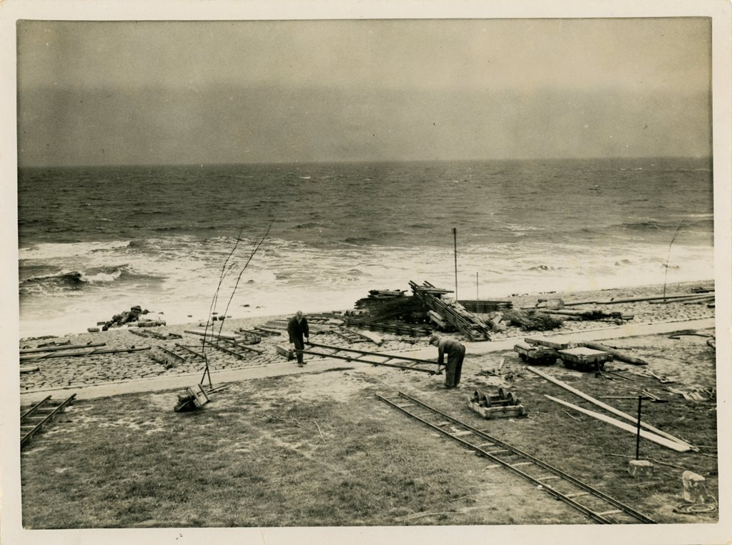 Werk aan de Hondsbossche 04-06-1937